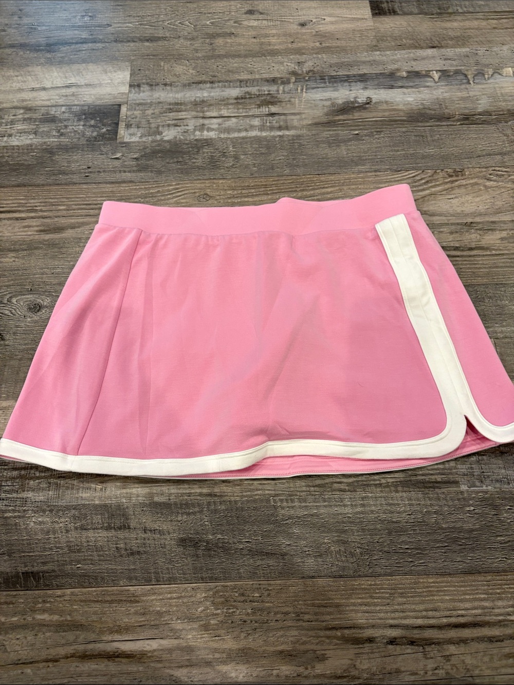 JoyLab Pink Mini Skirt with White Trim
